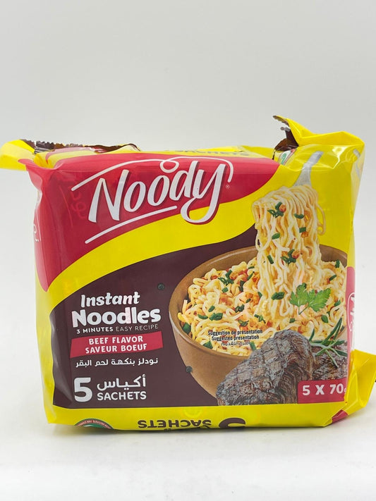 Noody beef flavour noodles 70g