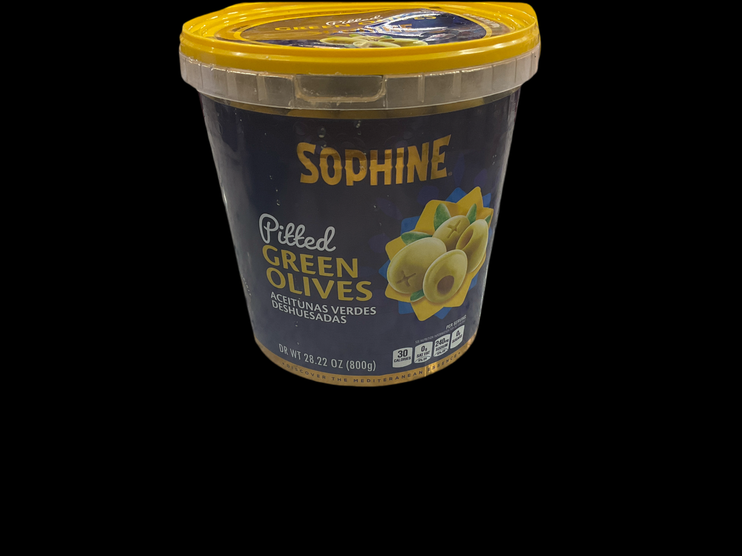 Sophine pitted green olive