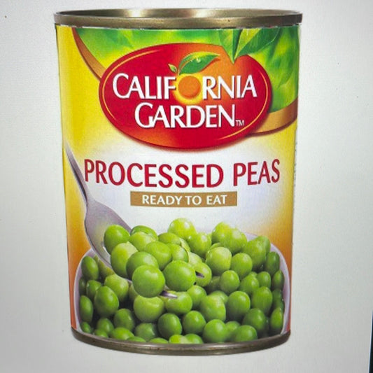 California Garden Processed Peas 160z