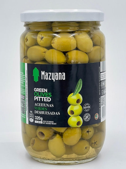 Mazyana green olive pitted 300g