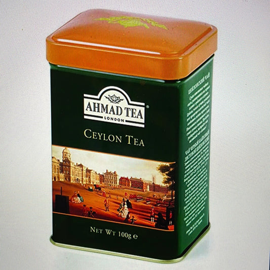 Ahmad ceylon tea 100g can