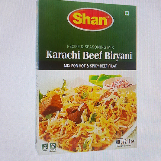 Shan Karachi Beef Biryani 60g