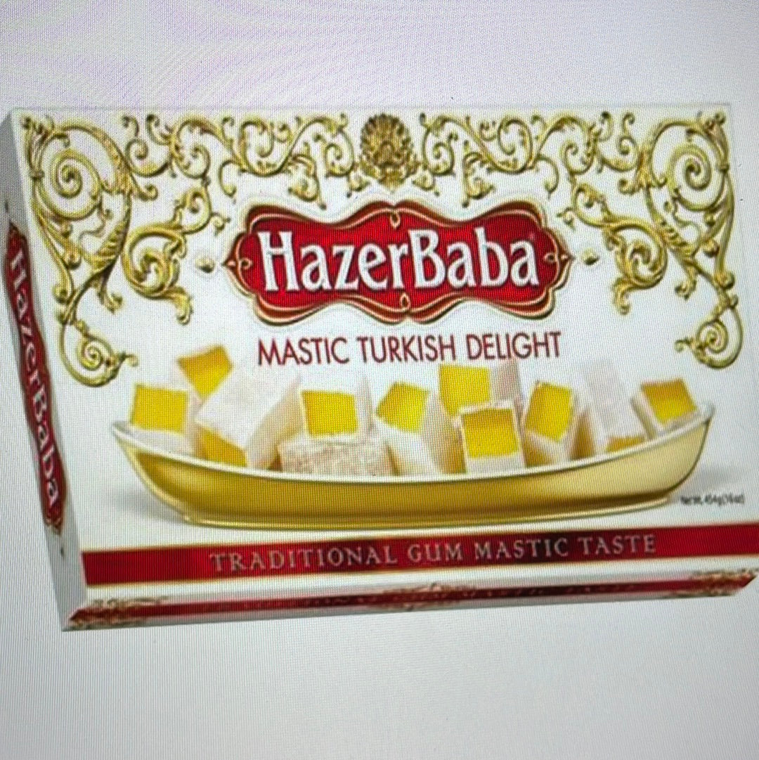 Hazerbaba mastic Turkish delight 454g