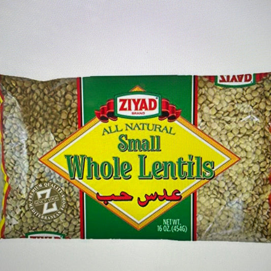 Ziyad Whole Lentils small 16 OZ