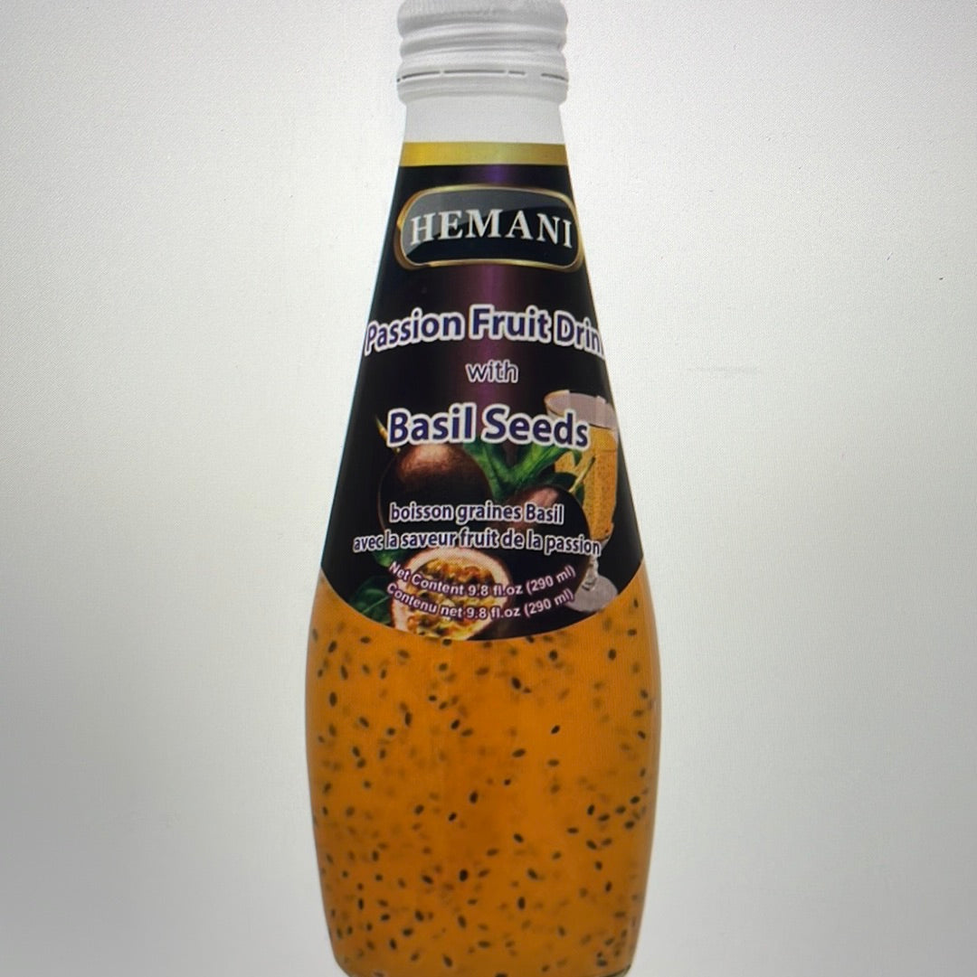 Hemani basil seed drink( passion fruit)