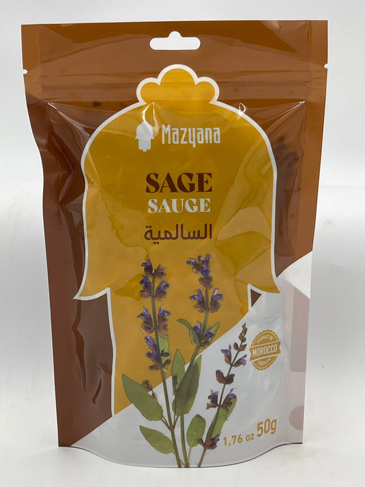 Mazyana sage dried herbs 50g السالمية