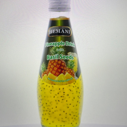 Hemani basil seed drink (pineapple)