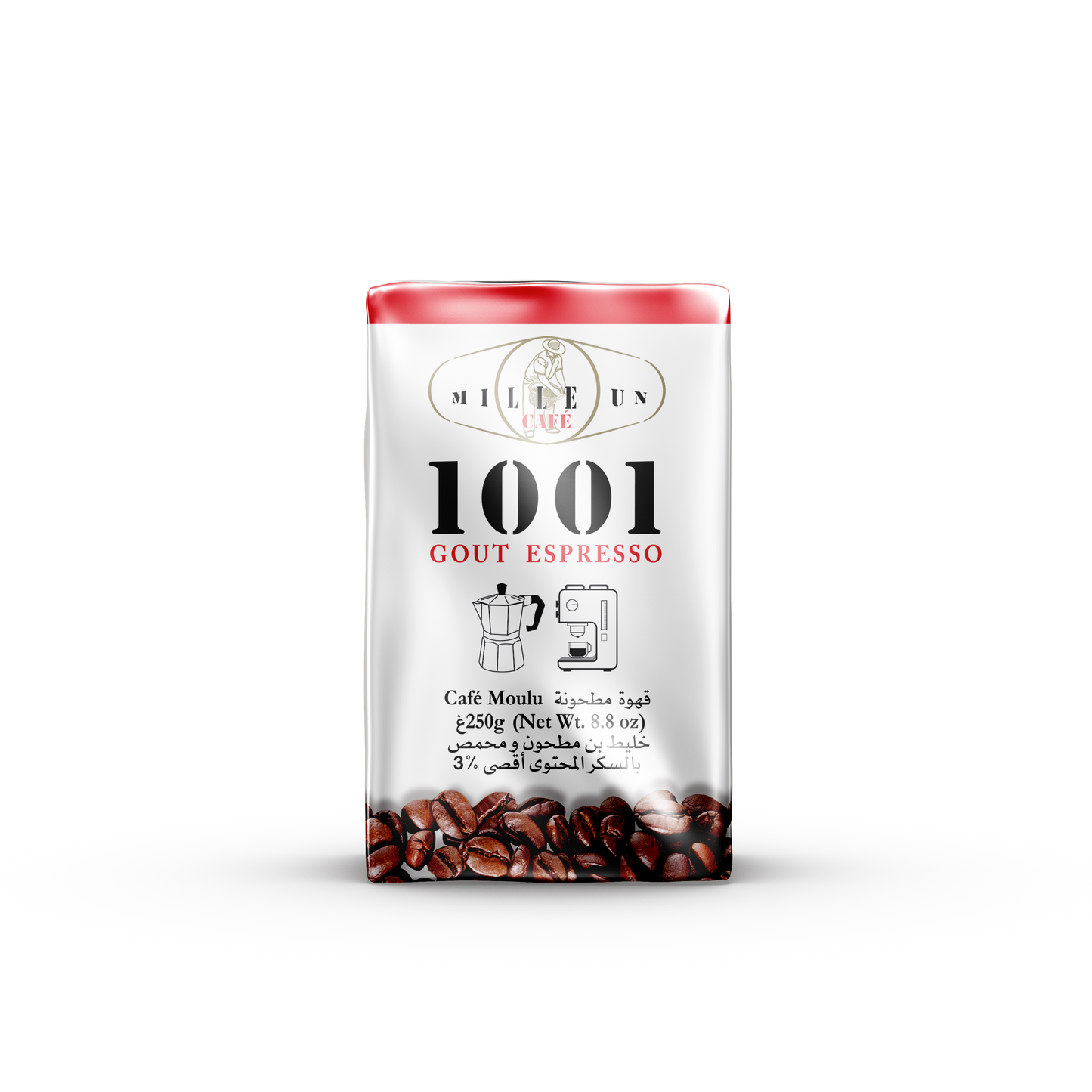 1001 Mille UN espresso coffee 8.8oz