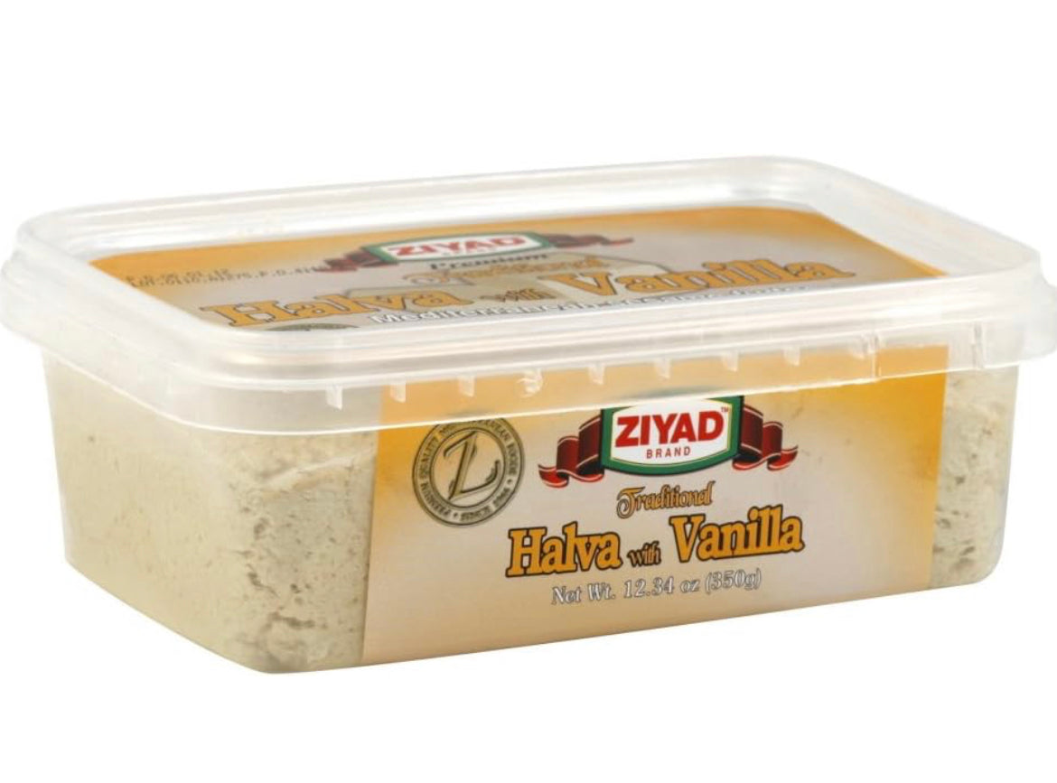 Ziyad Halva plain with Vanilla 12.3 oz