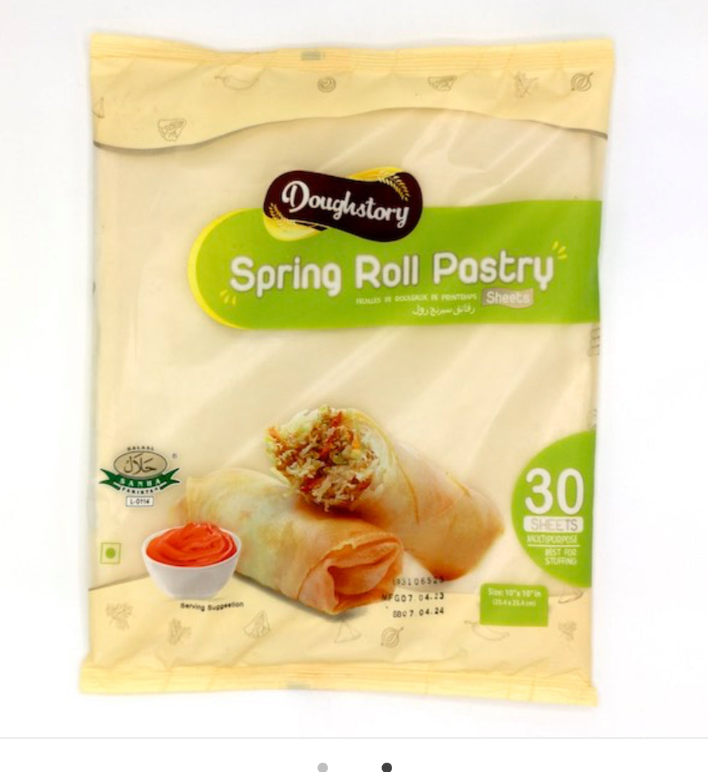 Doughstory spring roll pastry 25 sheets