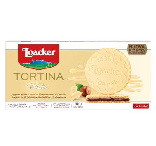 Loacker Tortina White