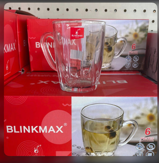 Blink max clear cup 6pcs