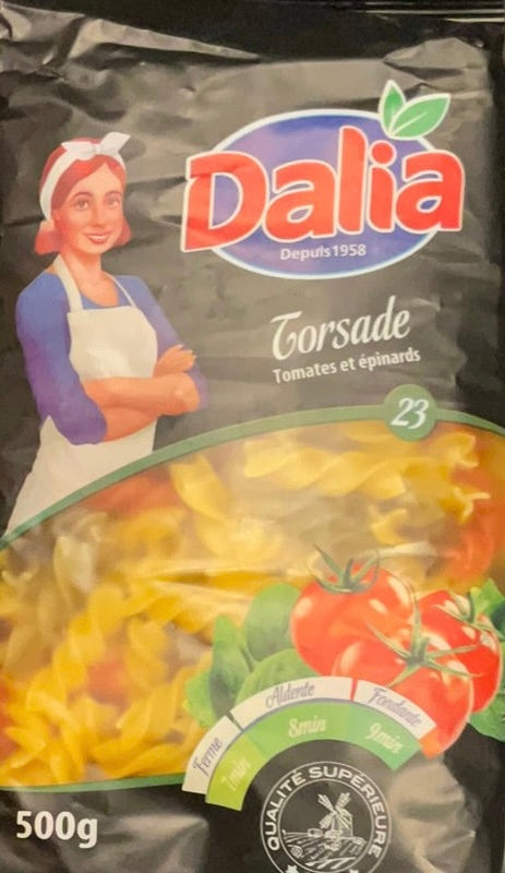 Dalia colored torsade pasta 500g