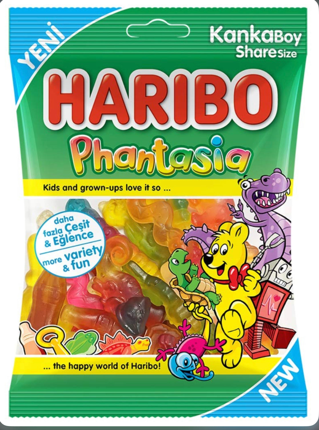 Haribo phantasia 80g halal gummy