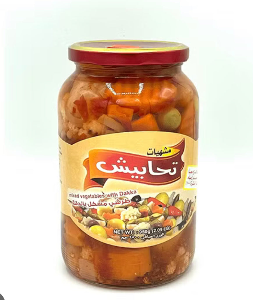 Thabeesh mixed vegetable with dakka (Turshi) 2.09lb