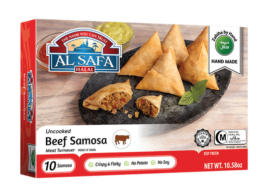 Al Safa uncooked beef samosa 10.58 oz