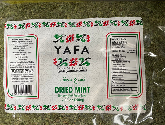 Yafa dry mint 200g