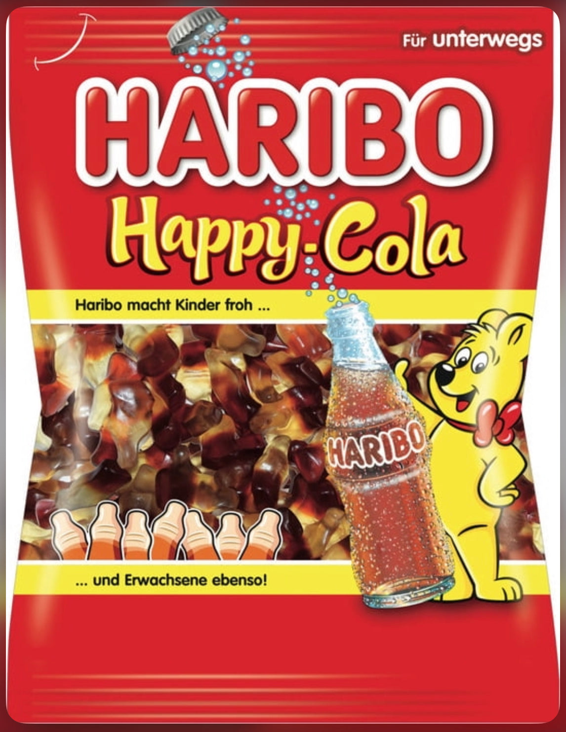 Haribo cola gummy halal 80g