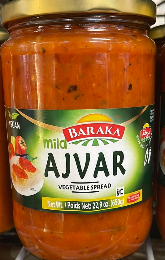 Baraka mild ajavar 650ml