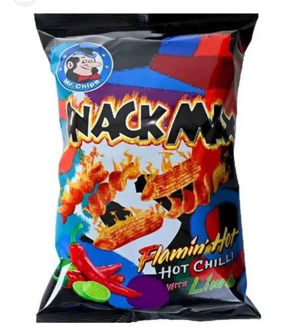 Snack Mix flaming hot w/lime 80g