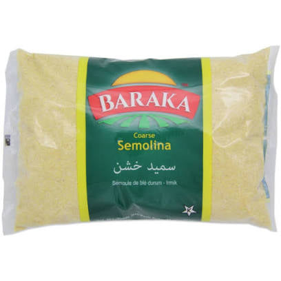 Baraka coarse semolina #3   2lb