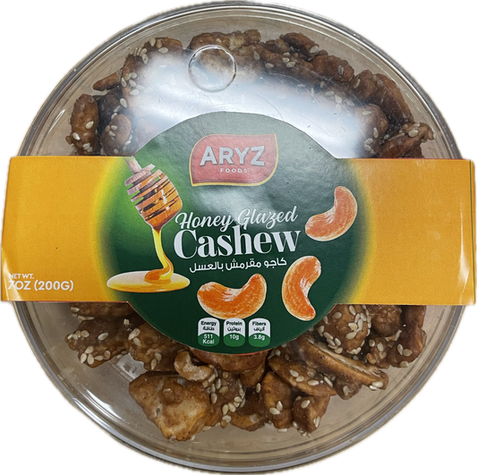 Aryz treat plate cashew honey glazed 200g