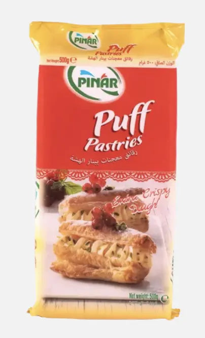 Pinar puff pastry 500g.