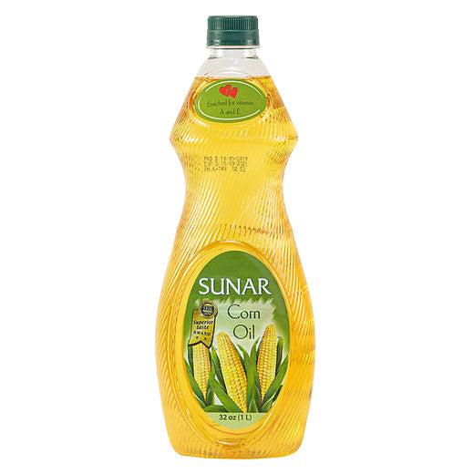 Sunar corn oil 1L