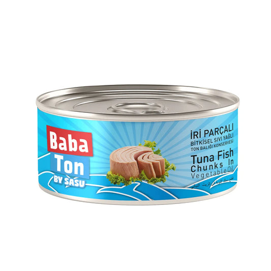 Baba Ton tuna in sunflower oil 140g