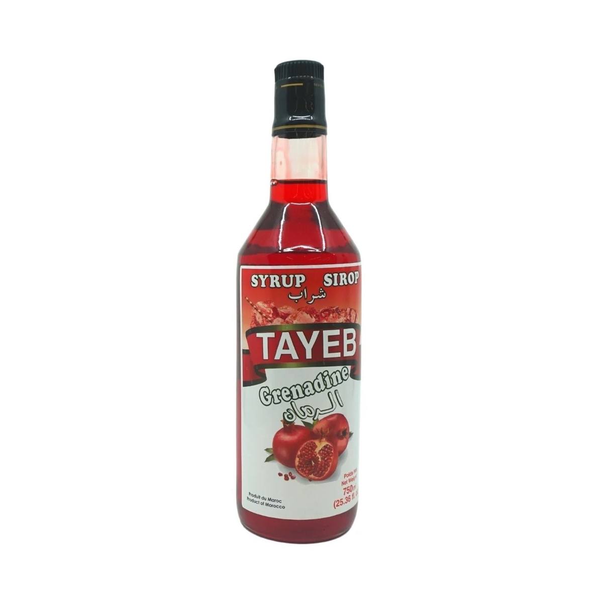 Tayeb grenadine(pomegranate) syrup 750ml