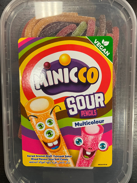 Minicco sour pencils 200g