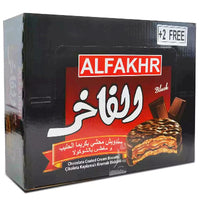 Alfaker biscuits dark chocolate 12pcs