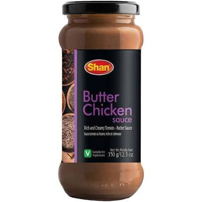 Shan butter chicken cooking sauce 350g