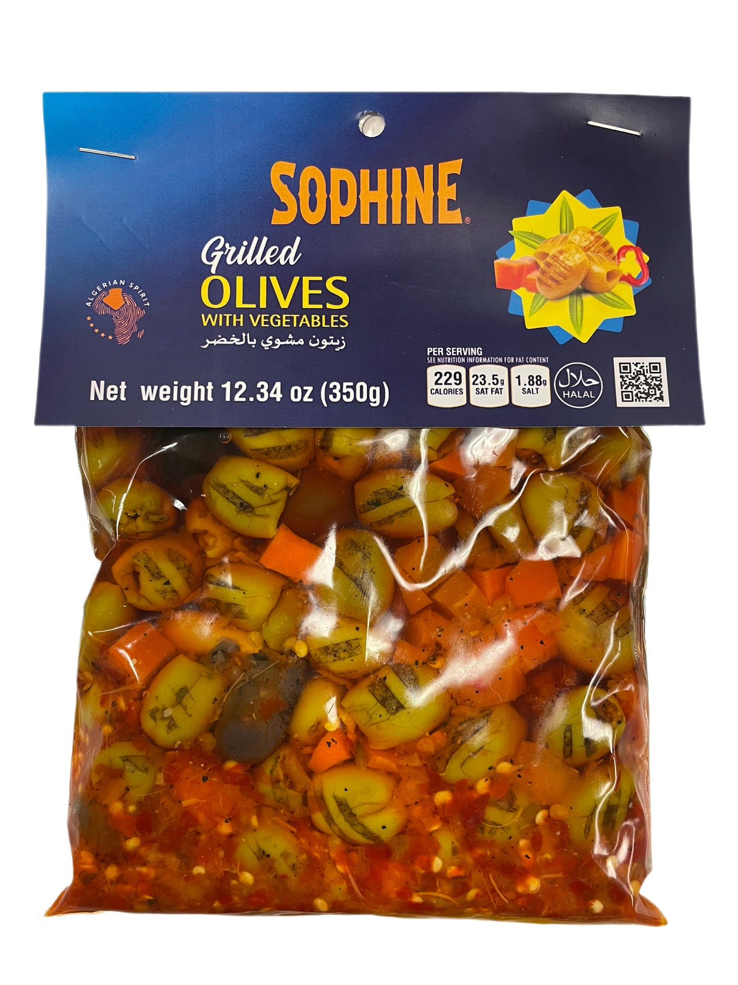 Sophine grilled olive 350g