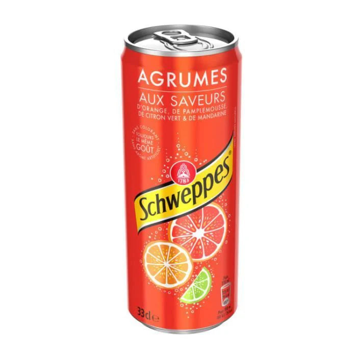 Schweppes orange flavor 330ml