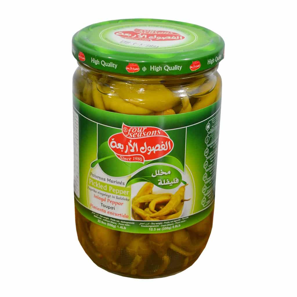 Four seasons pickled peppers 650g