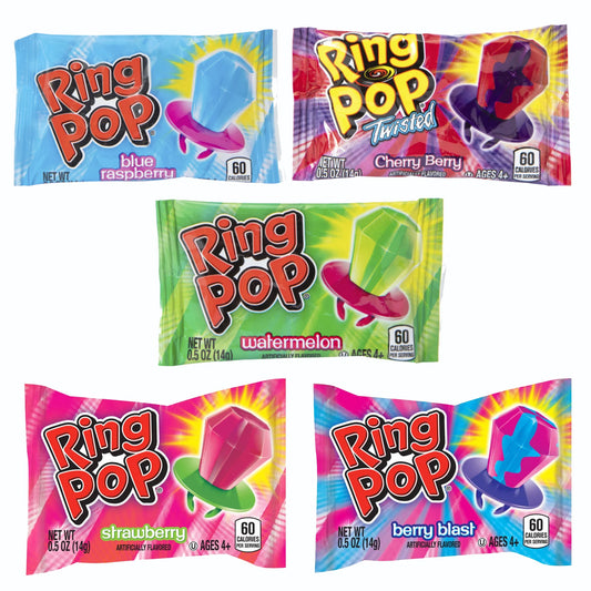 Ring pops variety