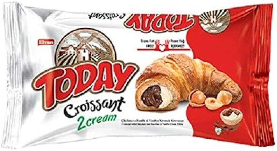 Today croissant chocolate & vanilla 6pack