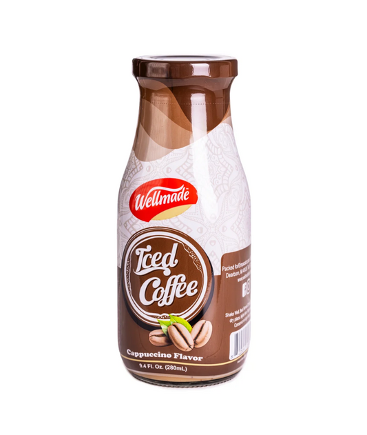 Wellmade cappuccino iced coffee drink 280ml