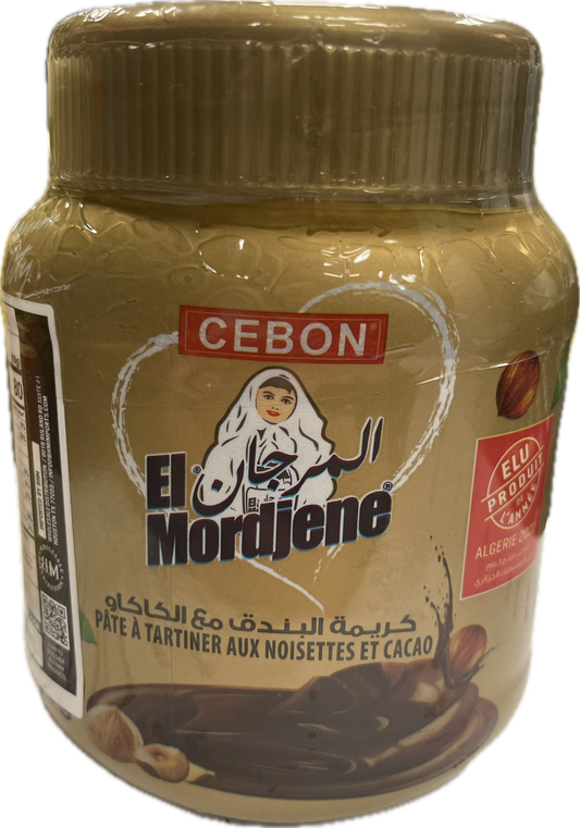 Elmordjane hazelnut spread with cacao 350g