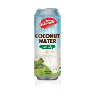 Wellmade coconut water w/pulp