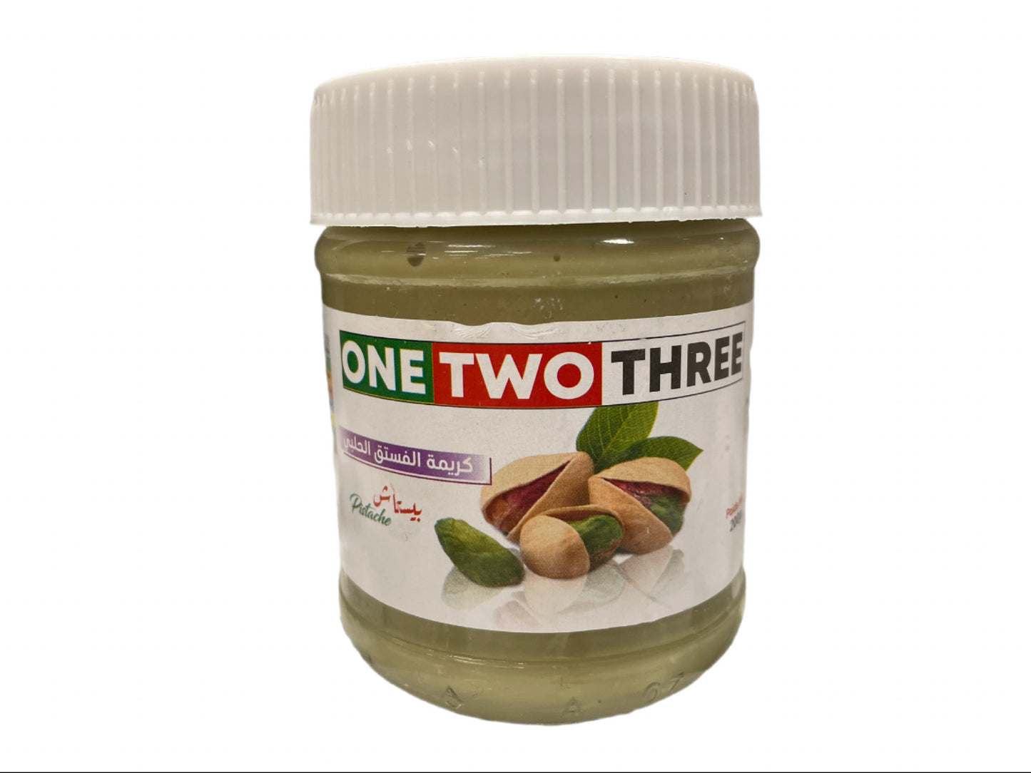 One two three pistachio cream 200g