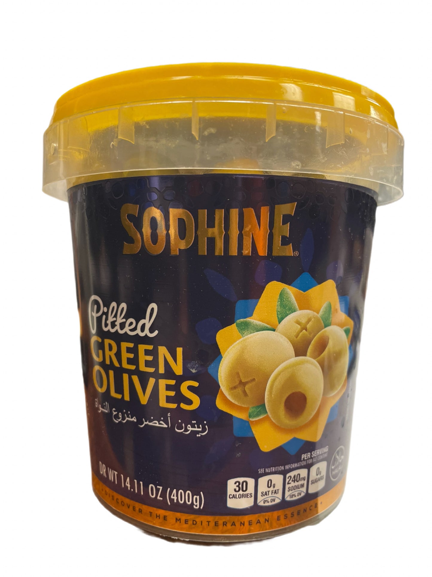 Sophine pitted green olive 400g
