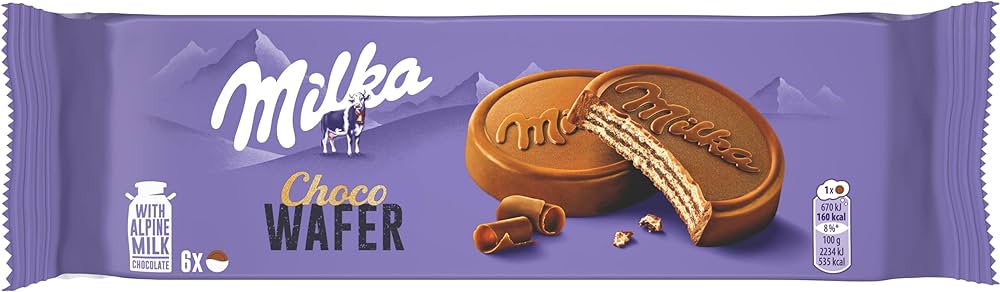 Milka choco wafer 30g*6