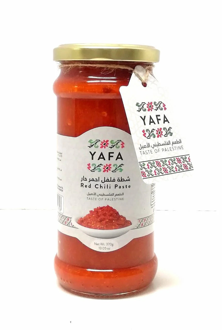 Yafa hot red chili paste 370g