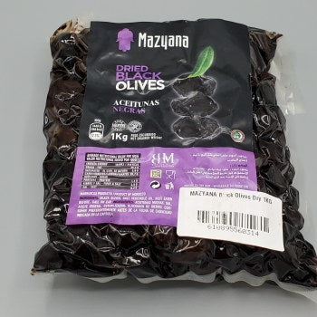 Mazyana black olive greek style 1kg