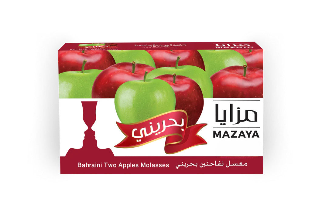 Mazaya bahrini tow apple molasses 250g مزايا معسل بحريني