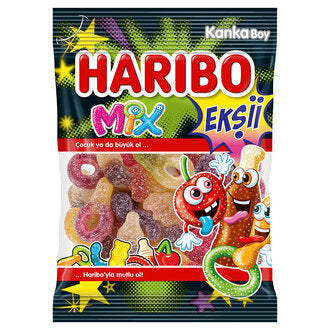 Haribo candy Eksi mix 70g halal gummy