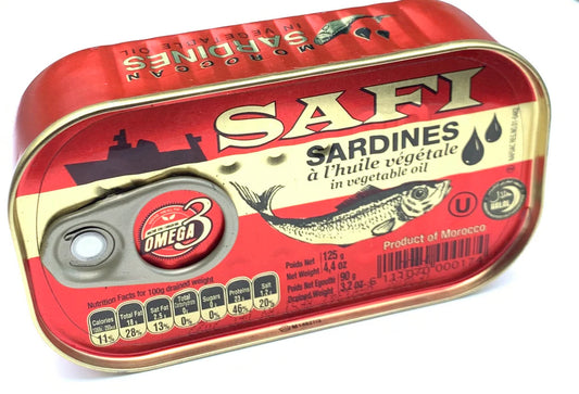 Safi sardines in vegetable oil 125g