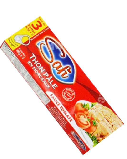 Safi tuna with tomato sauce tri-pack